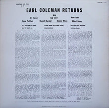 Charger l&#39;image dans la galerie, Earl Coleman : Returns (LP, Album, RE)
