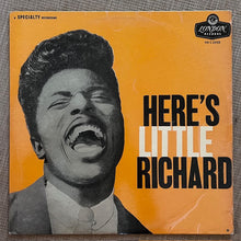 Load image into Gallery viewer, Little Richard : Here&#39;s Little Richard (LP, Album, Mono, RE)
