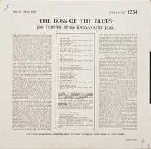 Load image into Gallery viewer, Joe Turner* : The Boss Of The Blues Sings Kansas City Jazz (LP, Album, Mono)
