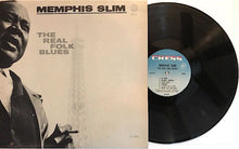 Laden Sie das Bild in den Galerie-Viewer, Memphis Slim : The Real Folk Blues (LP, Album, Comp, Mono)
