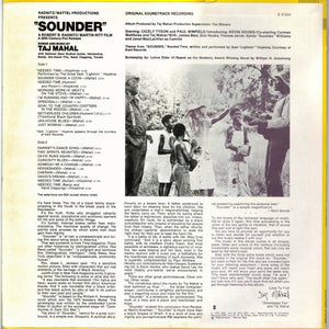 Taj Mahal : Sounder (Original Soundtrack Recording) (LP, Album, Ter)