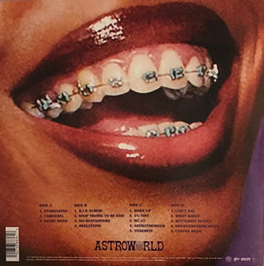 ASTROWORLD- Travis Scott- Vinyl Album Opening 