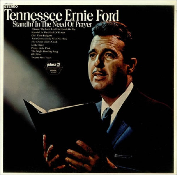 Tennessee Ernie Ford : Standin' In The Need Of Prayer (LP, RE, Bla)