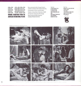 Billy Strange Orchestra : De Sade (LP, Album)