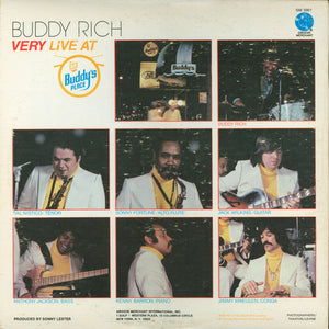 Buddy Rich : Very Live At Buddy's Place (LP, Album, Gat)