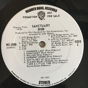 Dion (3) : Sanctuary (LP, Promo)