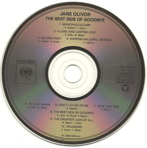Jane Olivor : The Best Side Of Goodbye (CD, Album, RE)