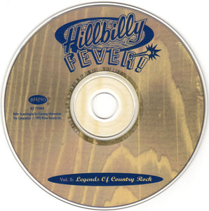 Various : Hillbilly Fever! - Vol. 5: Legends Of Country Rock (CD, Comp)