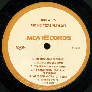 Bob Wills And His Texas Playboys* : Bob Wills And His Texas Playboys (LP, Album, RP)