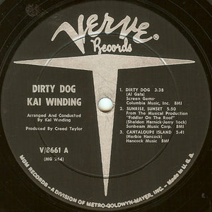 Kai Winding : Dirty Dog (LP, Album, Mono)