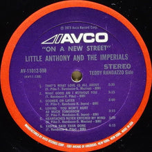 Load image into Gallery viewer, Little Anthony &amp; The Imperials : On A New Street (LP, Album, Mon)
