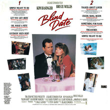 Laden Sie das Bild in den Galerie-Viewer, Various : Blind Date (Music From The Motion Picture) (LP, Comp)
