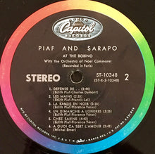 Load image into Gallery viewer, Edith Piaf and Théo Sarapo : Piaf And Sarapo At The Bobino (LP, Album)
