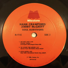 Laden Sie das Bild in den Galerie-Viewer, Hank Crawford / Jimmy McGriff : Soul Survivors (LP, Album)
