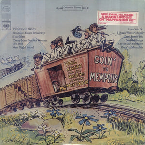Paul Revere & The Raiders Featuring Mark Lindsay : Goin' To Memphis (LP, Album, San)