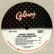 Laden Sie das Bild in den Galerie-Viewer, Johnny Griffin : NYC Underground (LP, Album)
