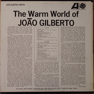 João Gilberto : The Warm World Of João Gilberto (LP, Album, Mono)