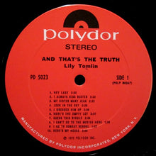 Load image into Gallery viewer, Lily Tomlin : And That&#39;s The Truth (LP, Album, Ter)
