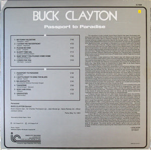 Buck Clayton : Passport To Paradise (LP, Album, RE)