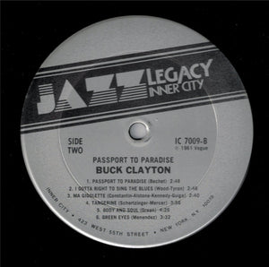 Buck Clayton : Passport To Paradise (LP, Album, RE)