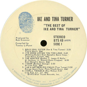 Ike And Tina Turner* : The Best Of Ike And Tina Turner (LP, Comp)