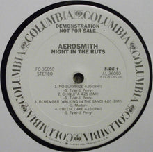 Load image into Gallery viewer, Aerosmith : Night In The Ruts (LP, Album, Promo, San)
