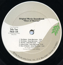 Laden Sie das Bild in den Galerie-Viewer, Ennio Morricone : Days Of Heaven - The Original Soundtrack From The Motion Picture (LP, Album)
