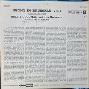 Benny Goodman And His Orchestra : Benny In Brussels Volume 1 (LP, Album)