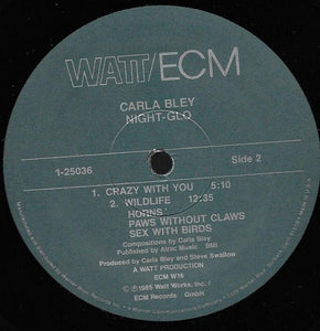 Carla Bley : Night-glo (LP, Album)