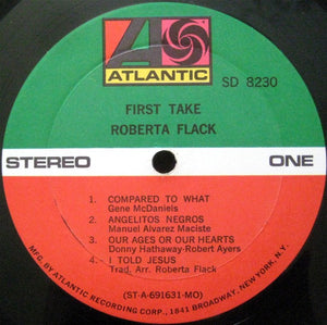 Roberta Flack : First Take (LP, Album, MO )