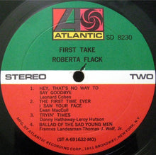 Laden Sie das Bild in den Galerie-Viewer, Roberta Flack : First Take (LP, Album, MO )
