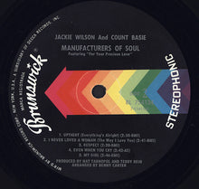 Load image into Gallery viewer, Jackie Wilson &amp; Count Basie : Manufacturers Of Soul (LP, Album)
