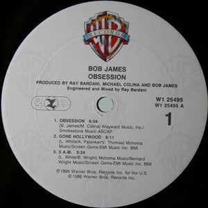 Bob James : Obsession (LP, Album, Club, Car)