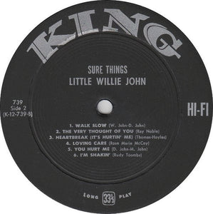 Little Willie John : Sure Things (LP, Mono)