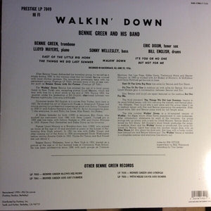 Bennie Green : Walking Down (LP, Album, Ltd, RE, RM)