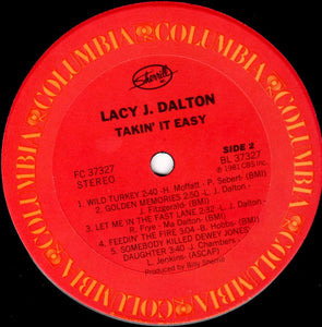 Lacy J. Dalton : Takin' It Easy (LP, Album, Ter)