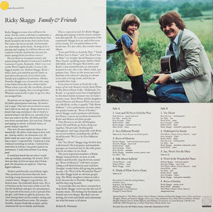 Ricky Skaggs : Family & Friends (LP, Album, Wak)
