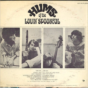 The Lovin' Spoonful : Hums Of The Lovin' Spoonful (LP, Album, H.V)