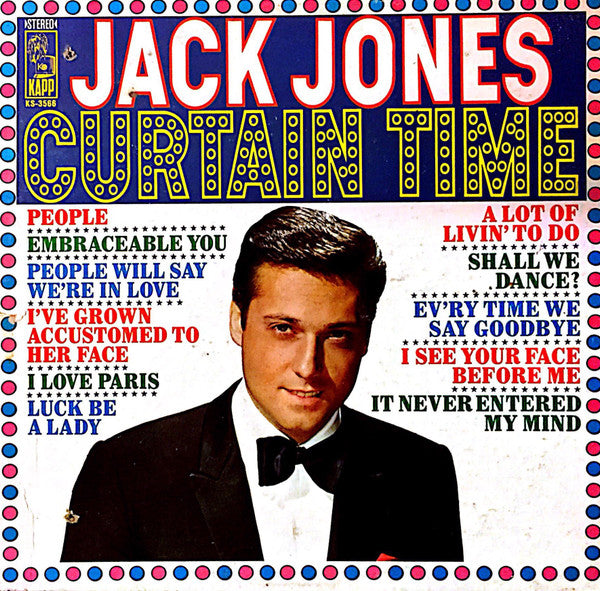 Jack Jones : Curtain Time (LP)