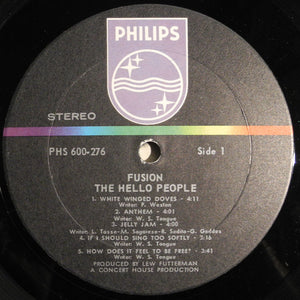 The Hello People* : Fusion (LP, Album, Ter)