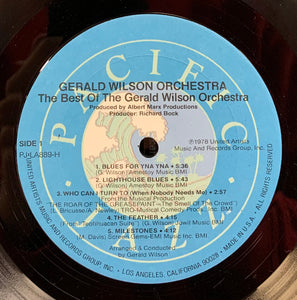 The Gerald Wilson Orchestra* : The Best Of The Gerald Wilson Orchestra (LP, Comp, RE)