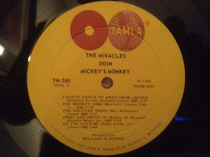 The Miracles : Doin' Mickey's Monkey (LP, Album, Mono)