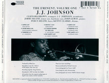 Laden Sie das Bild in den Galerie-Viewer, J.J. Johnson : The Eminent, Volume One (CD, Comp, Mono, RE, RM)
