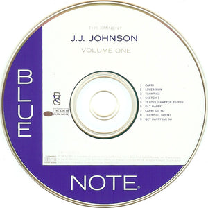 J.J. Johnson : The Eminent, Volume One (CD, Comp, Mono, RE, RM)