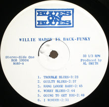 Laden Sie das Bild in den Galerie-Viewer, Willie Mabon : Wille Mabon Is Back Funky (LP, Album)
