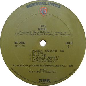Malo (2) : Dos (LP, Album, Pit)