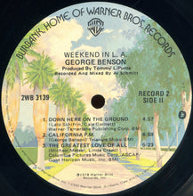 Laden Sie das Bild in den Galerie-Viewer, George Benson : Weekend In L.A. (2xLP, Album, Los)
