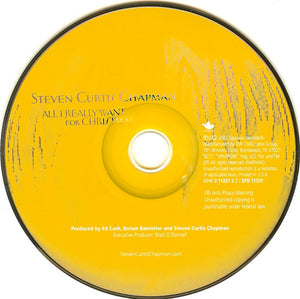 Steven Curtis Chapman : All I Really Want For Christmas (CD, Album)