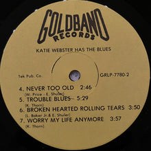 Load image into Gallery viewer, Katie Webster : Has The Blues (LP, Album)

