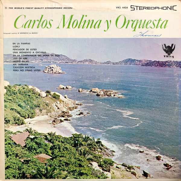 Carlos Molina Y Orquesta* : Carlos Molina Y Orquesta (LP)
